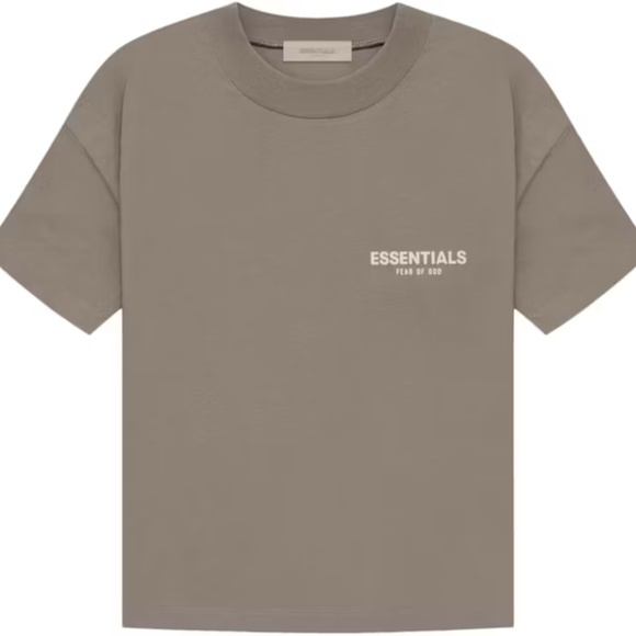Fear of God Essentials T-shirt Desert Taupe - Picture 8 of 8